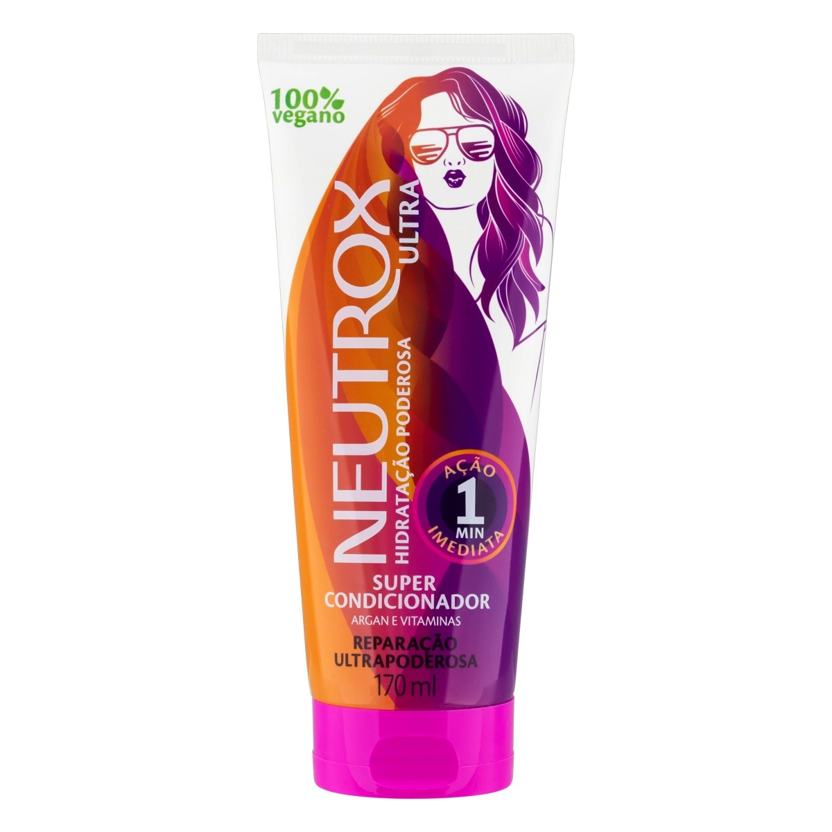 Super Condicionador Neutrox Reparação Ultrapoderosa Bisnaga 170ml
