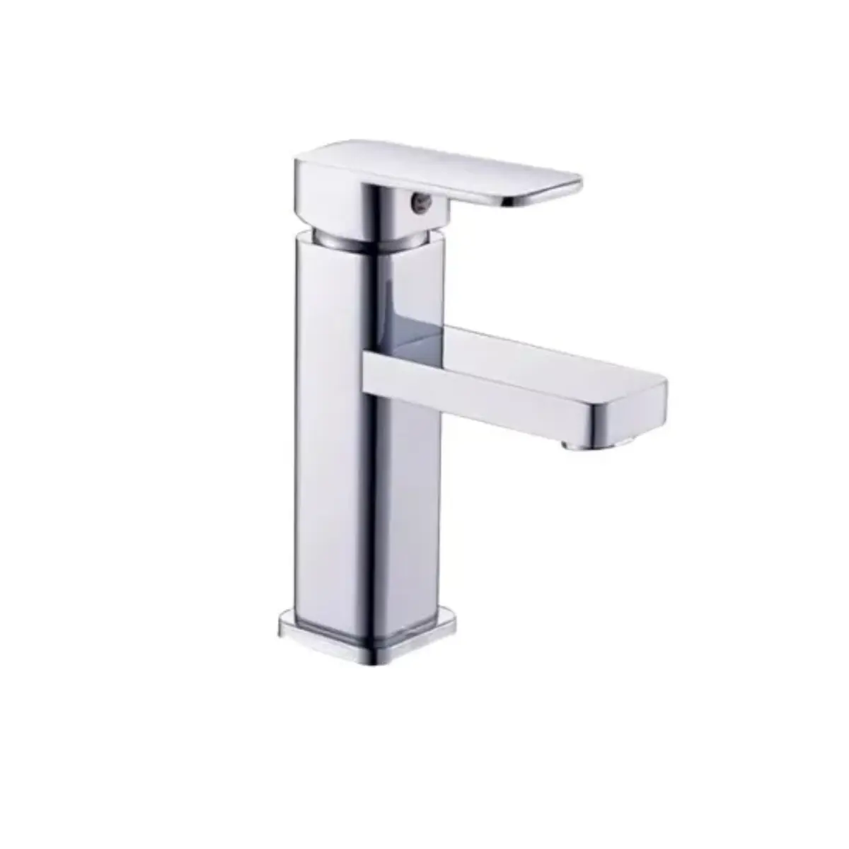 Torneira Monocomando Misturador Baixa Estilo Deca Docol Prateado Brilhante