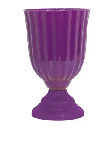 Vaso Dubai Peq Roxo 13x21cm