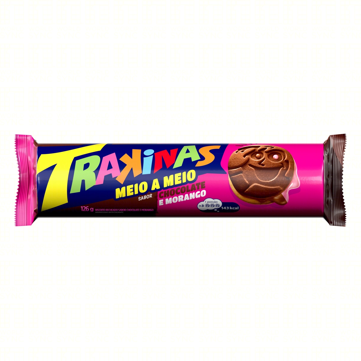 Kraft Foods Trakinas Chocolate E Morango