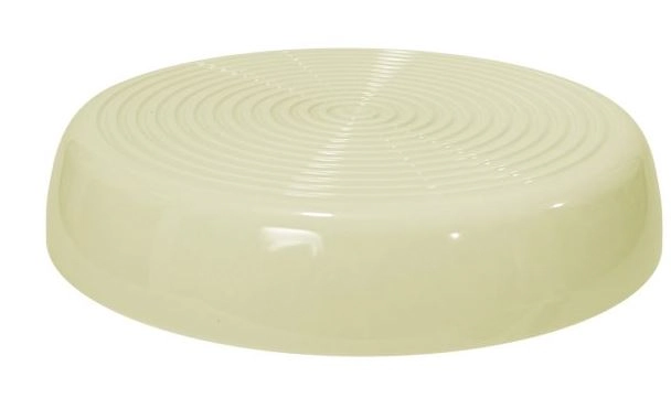 Bandeja Redonda Alegra Amarelo Candy 24cm Produfest