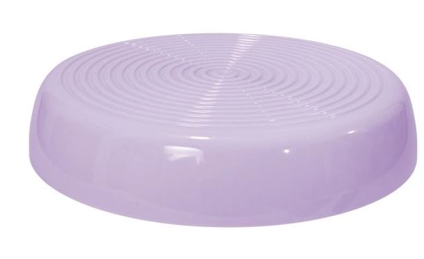 Bandeja Redonda Alegra Lilas Candy 24cm Produfest