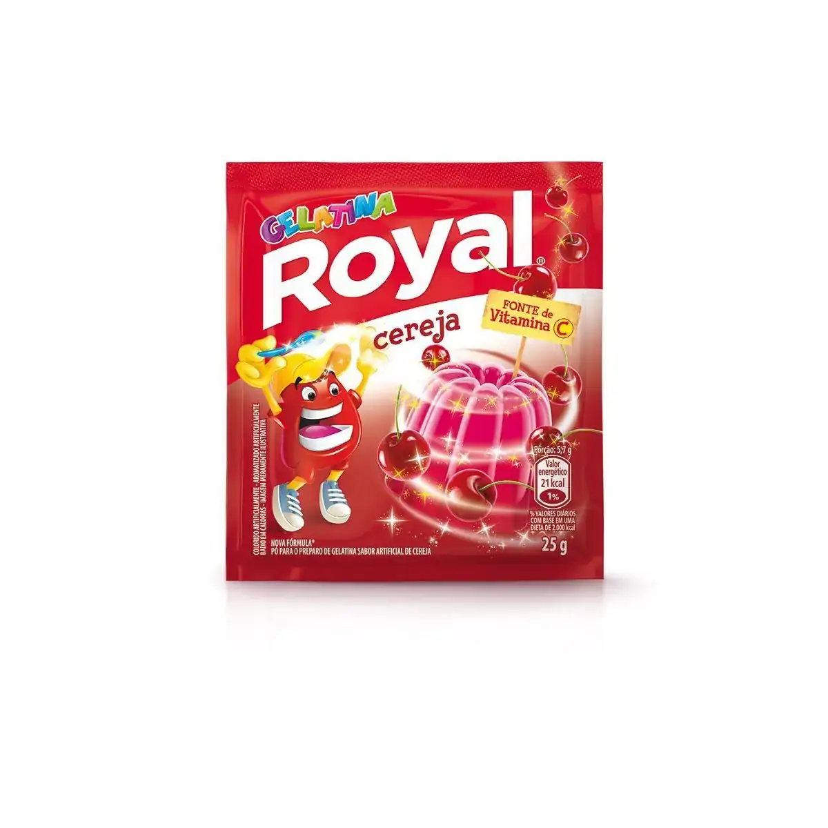 Gelatina Royal Cereja