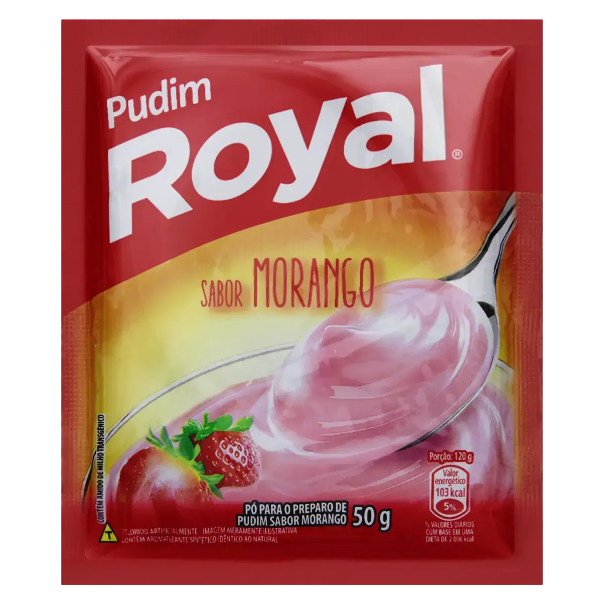 Pudim Morango Royal R