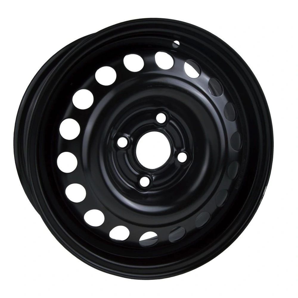 Roda de Ferro Aro 15 Pol. 4 Furos Preta 15X6 Pol. - FUMAGALLI F151780
