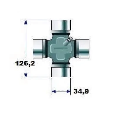 Cruzeta do Cardan - MERITOR 801018