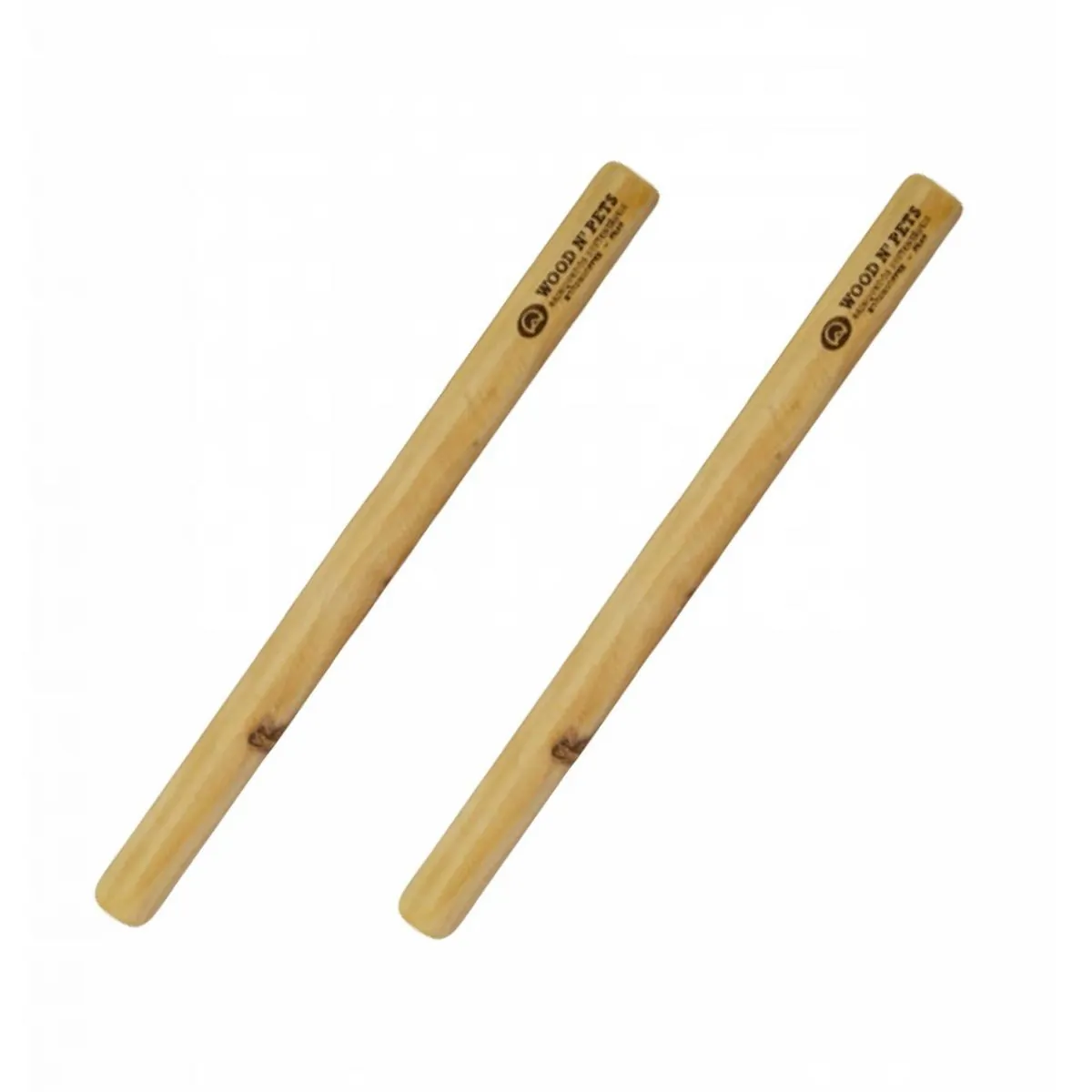 2x Mordedor Natural Wood N Pets Madeira Para Roer- G
