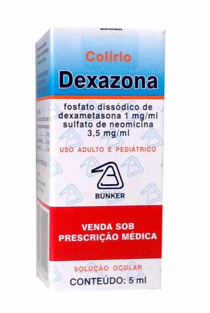 Dexazona 1 Mg/ml 3,5 Mg/ml Colírio 5 Ml Bunker Similar