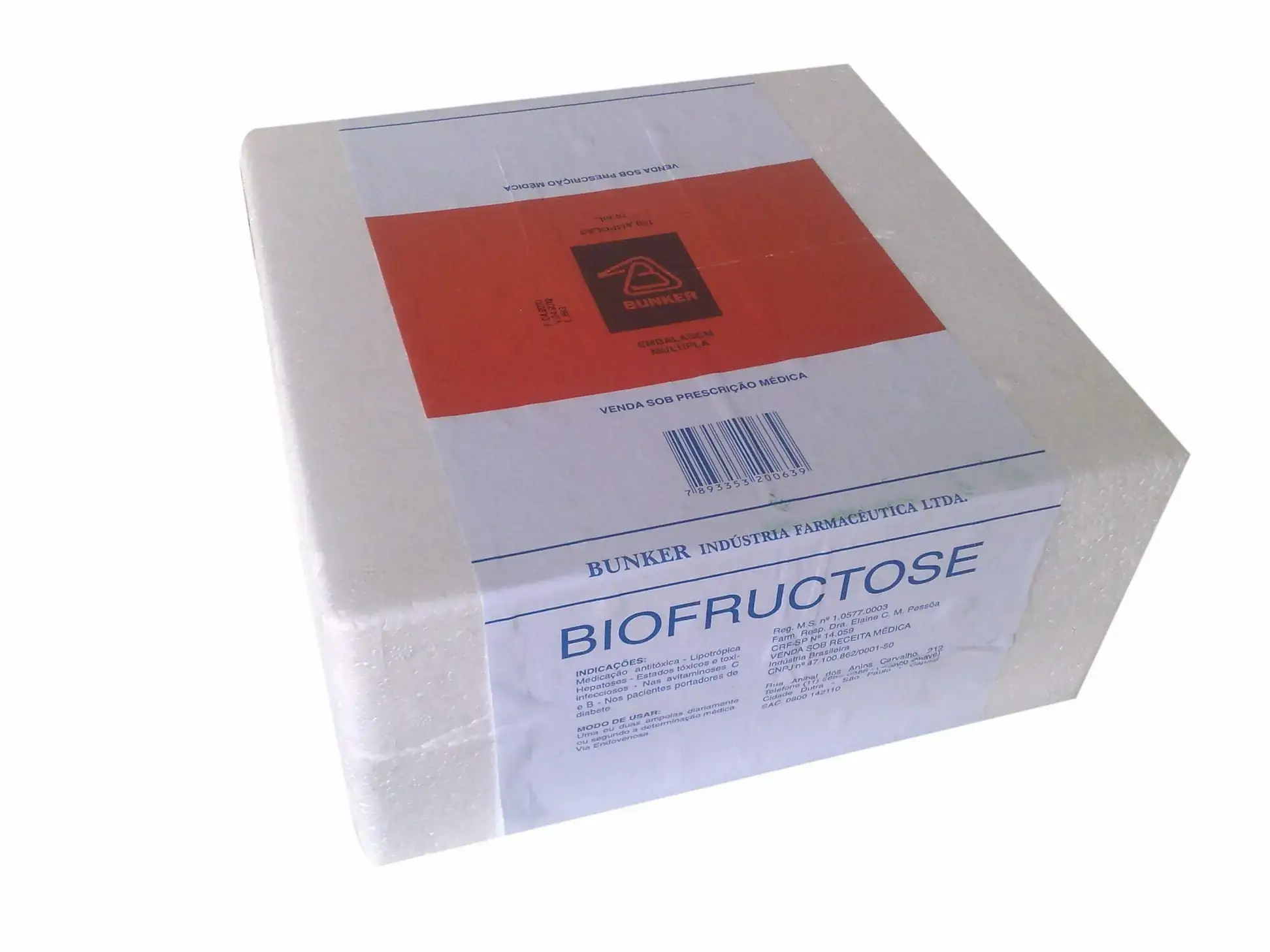 Biofructose 3g Inj 100 Amp X