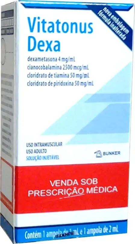 Vitatonus Dexa 5 Mg/ml 100 Mg/ml 4 Mg/ml 100 Mg/ml 3 Ml Bunker Similar