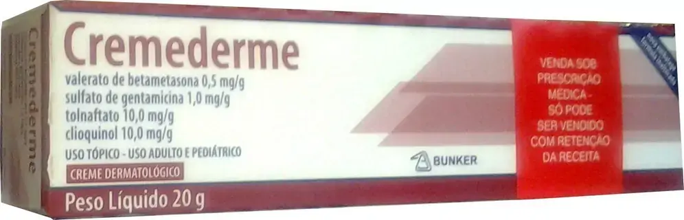 Cremederme 10 Mg/g 1 Mg/g 10 Mg/g 0,5 Mg/g Creme Dermatológico Bunker Similar