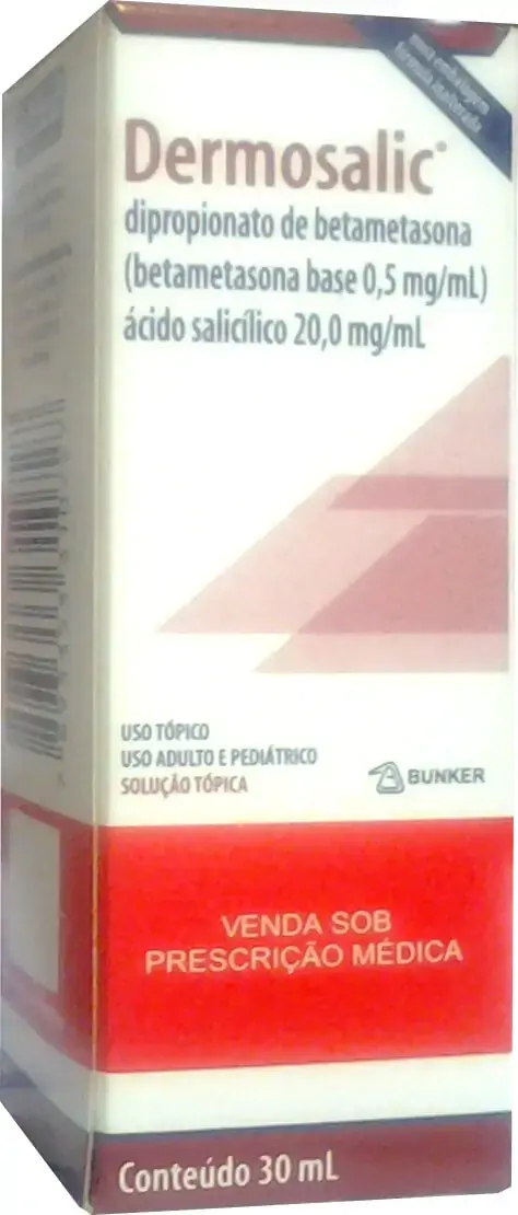 Dermosalic 0,64 20mg Sol Top Fr