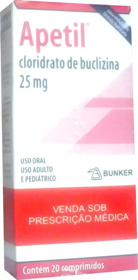 Apetil 25 Mg 20 Comprimidos Bunker Similar