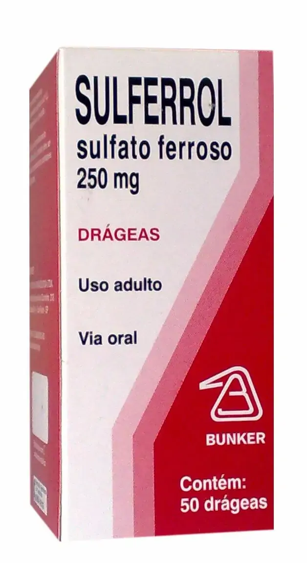 Sulferrol 250 Mg 50 Drágeas Bunker Similar