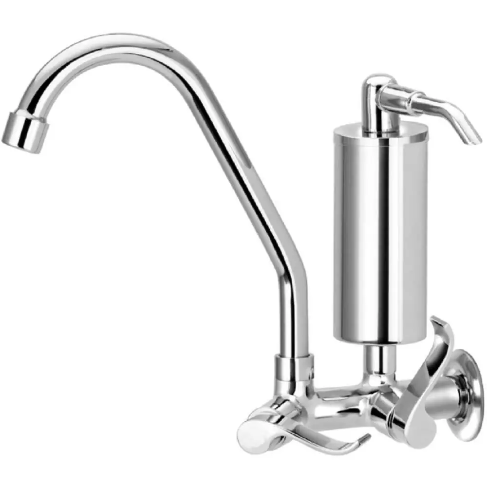 Torneira Bica Móvel Cozinha Parede C/filtro Slim Metal Casagrande Mundial Exclusive