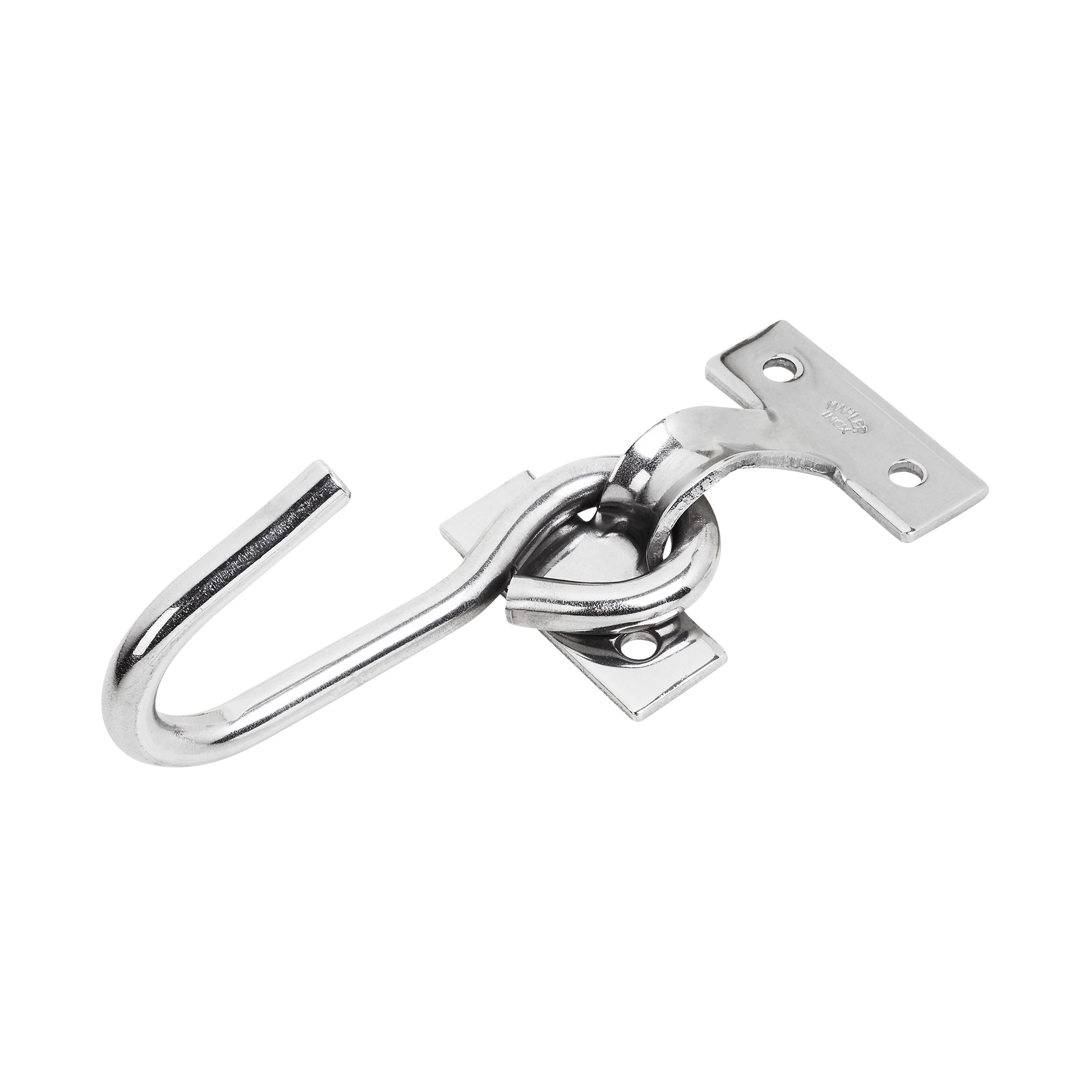 Gancho de Rede para Parafusar em Aço Inox até 150kg 1 par Mahler