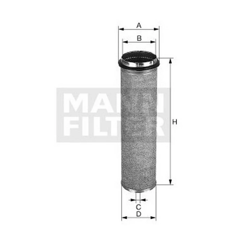 Filtro de Ar Segurança Interno - MANN HUMMEL CF700