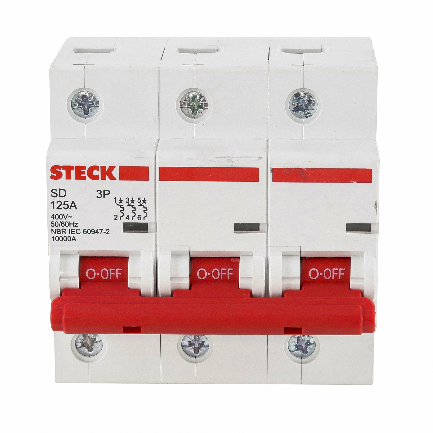 Disjuntor Trip Steck 125a