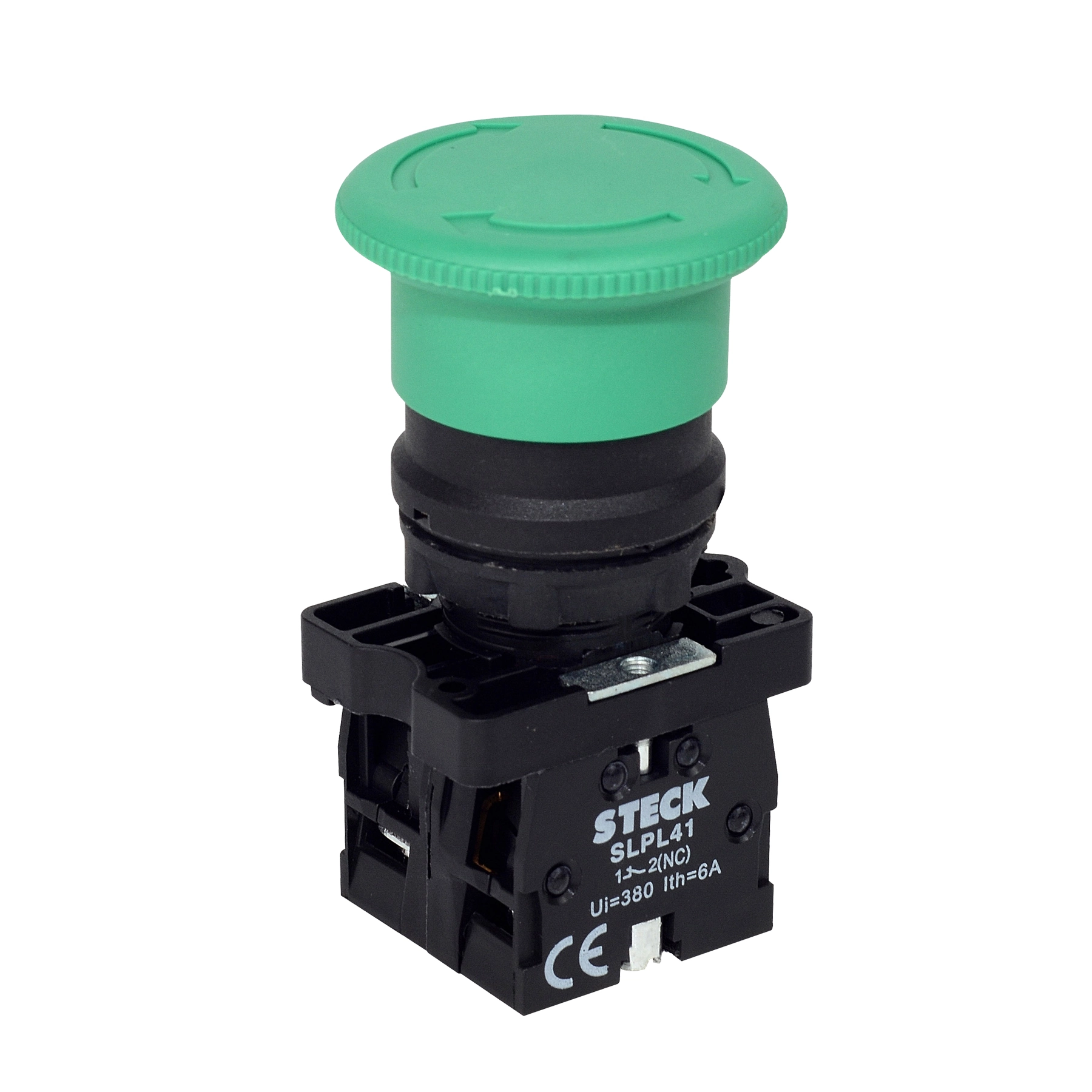 Botão de Retenção Max Gira Destrava Verde FP Steck