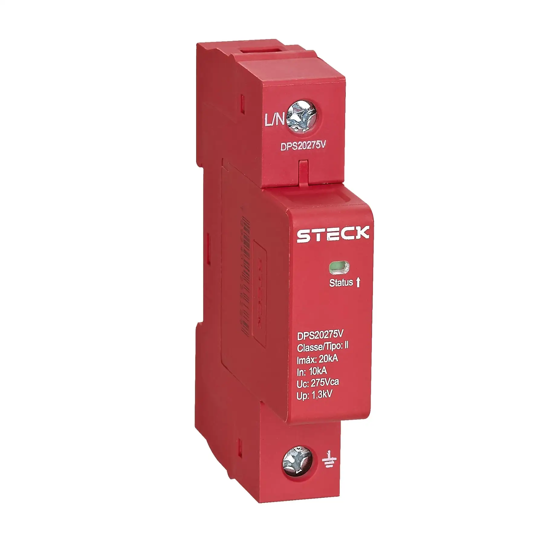 Filtro Protetor contra Raios com Cartucho 20KA 275V Class II Steck