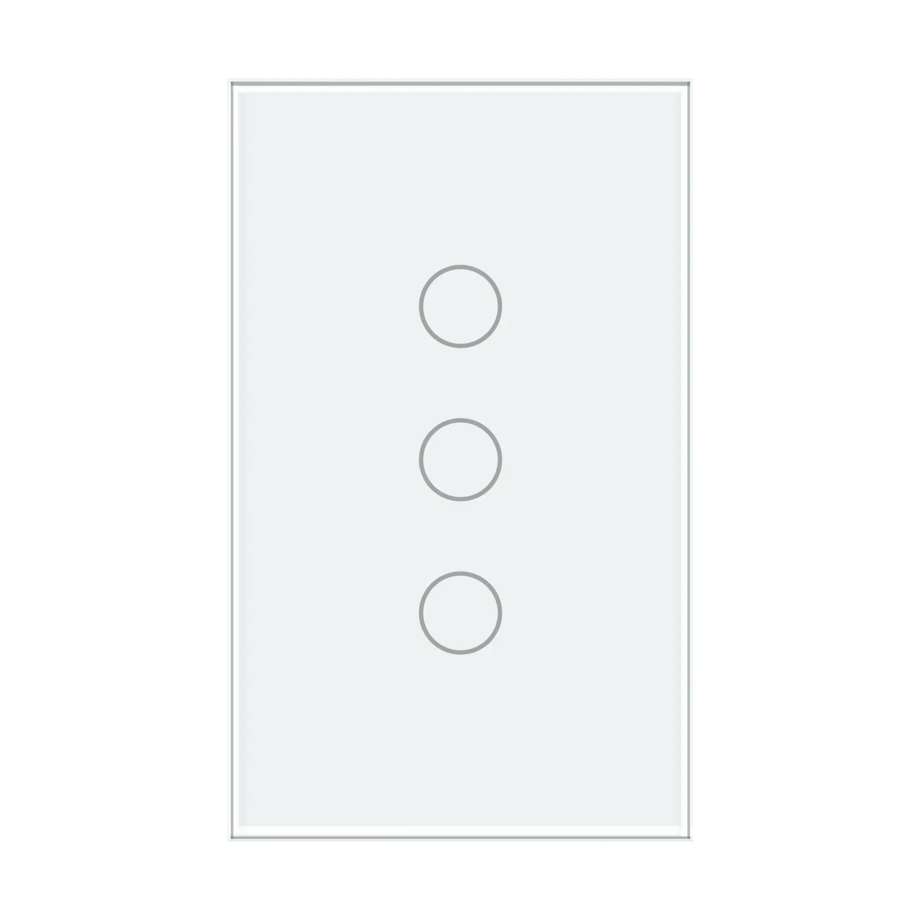 Interruptor 4x2" 3 Módulos Touch Branco Wi-Fi Ambiente Conectado Steck