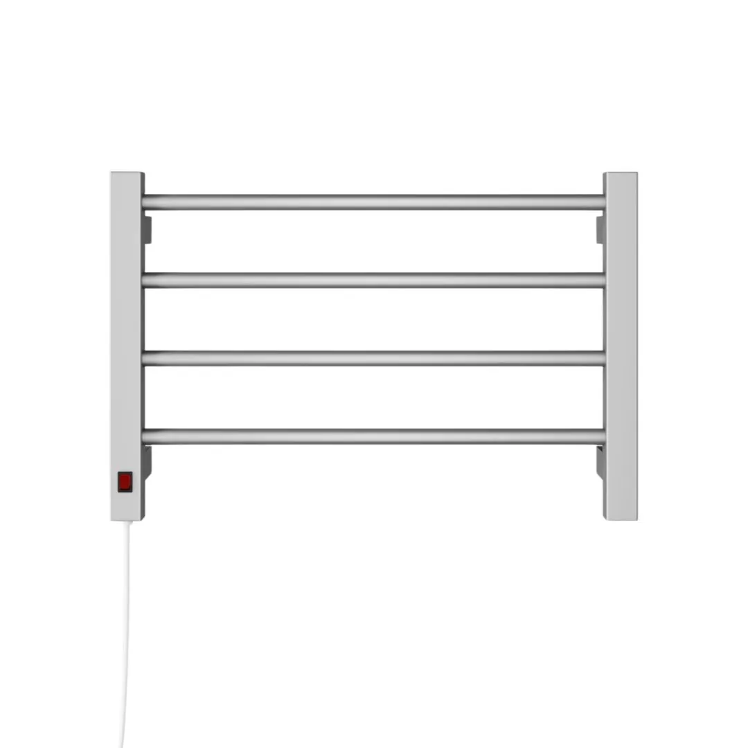 Toalheiro Térmico Circulare Uno Pequeno - Cinza - 220v - Lado Esquerdo