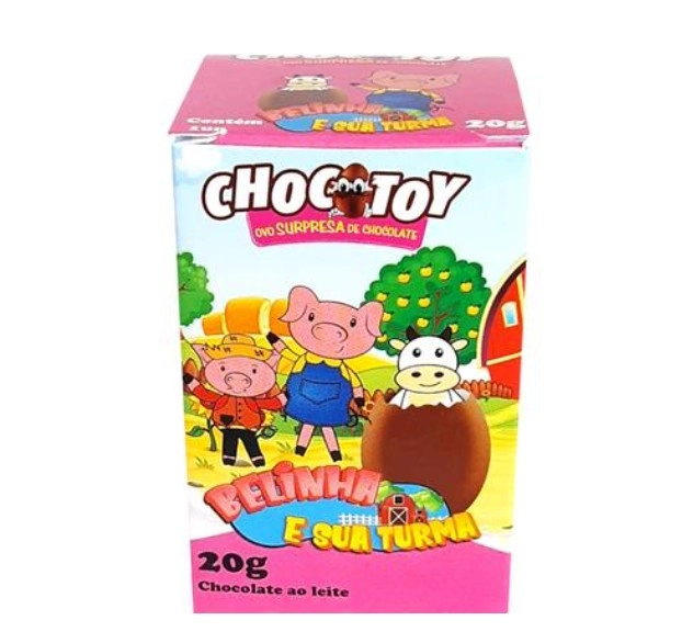 Ovo Chocolate Chocotoy 20g Belinha