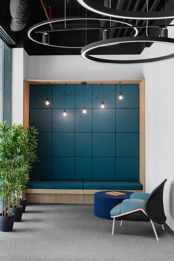 Painel Acústico Bl Acoustic 5101 - 1098 Azul Bic