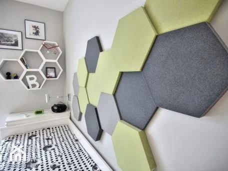 Painel Acústico Hexagonal Bl Acoustic 2102 - Marrom