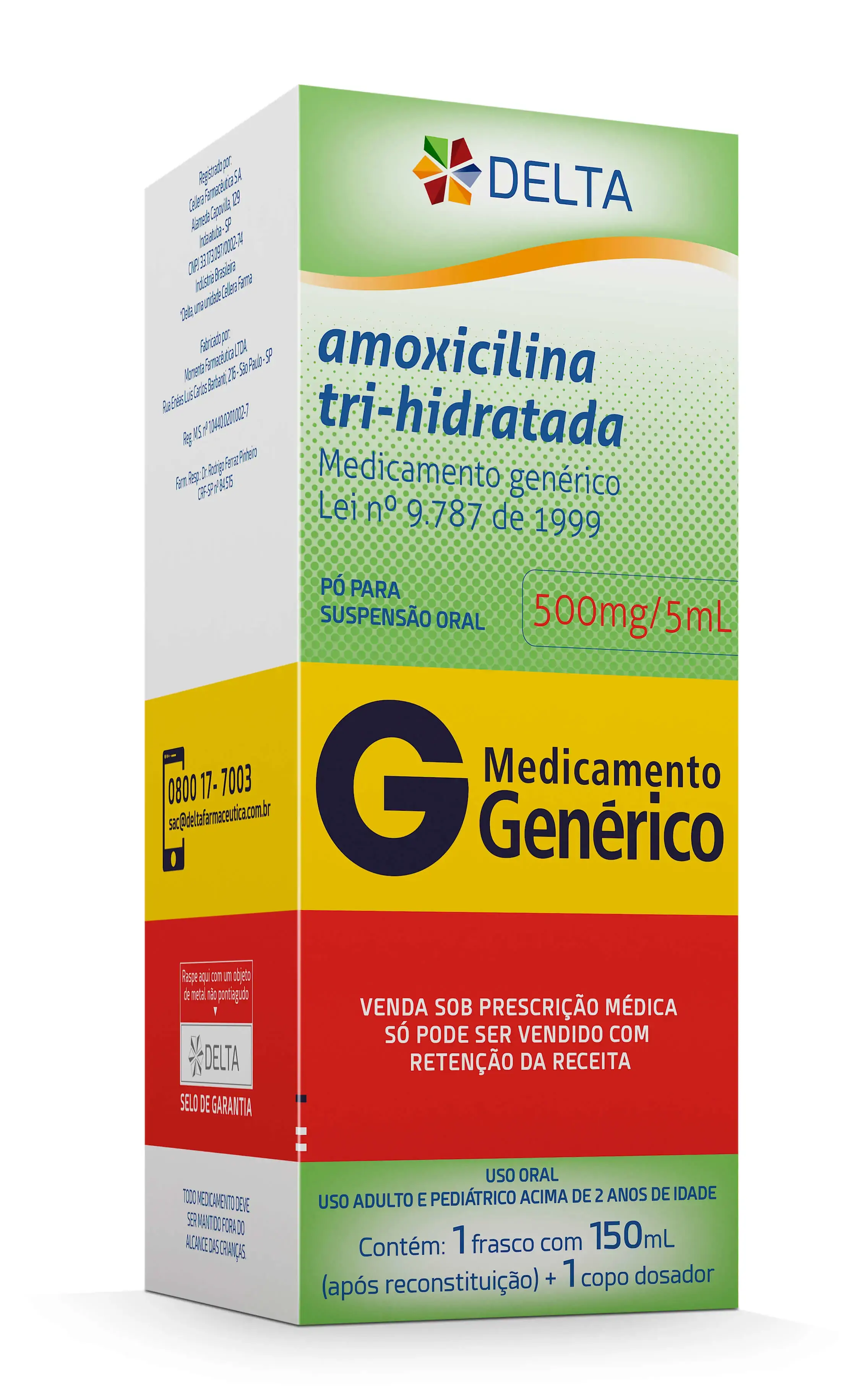 Amoxicilina Po Sus 500mg/5ml Frcv X150ml
