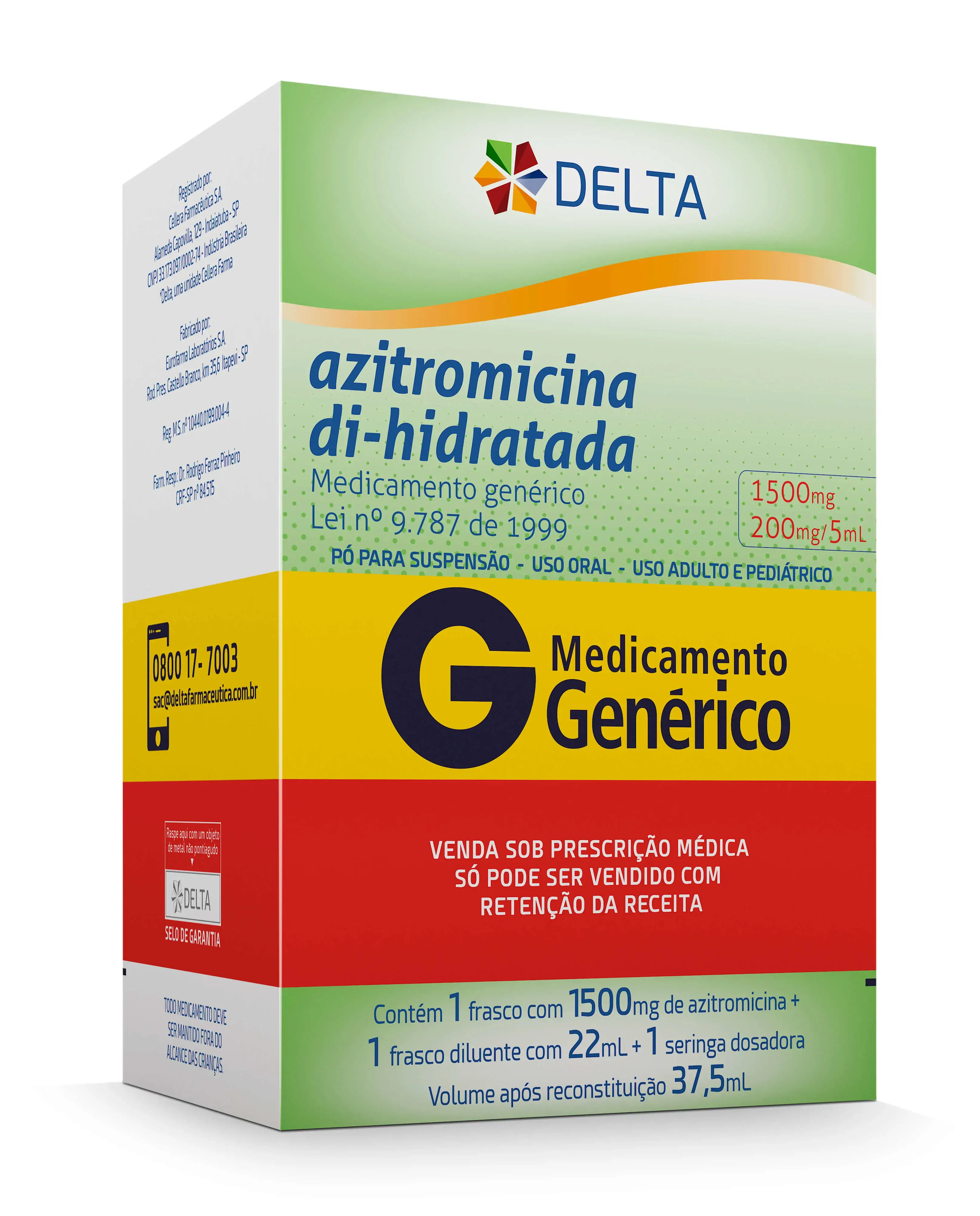 Azitromicina Po Sus 900mg Frcp X 22,5ml