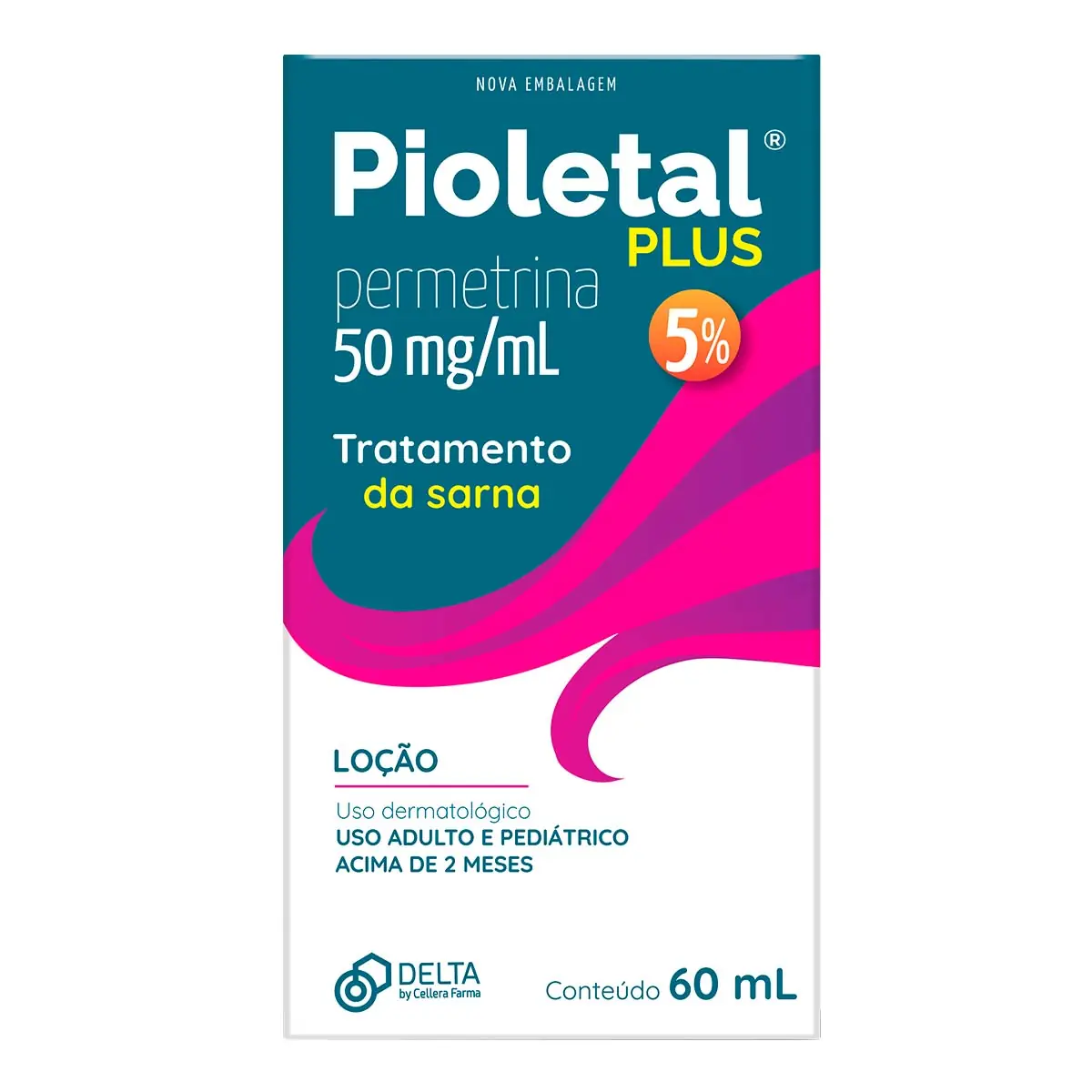 Pioletal Plus 50mg/ml Delta Caixa 60ml