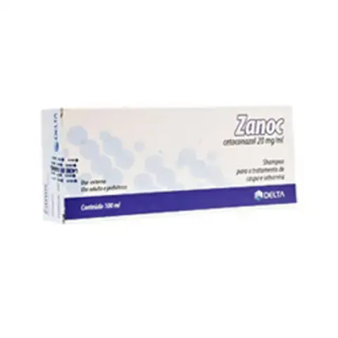 Zanoc 20 Mg/ml Shampoo Laboratórios Delta Similar
