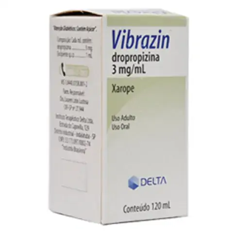 Vibrazin 3 Mg/ml Xarope Adulto Laboratórios Delta Similar