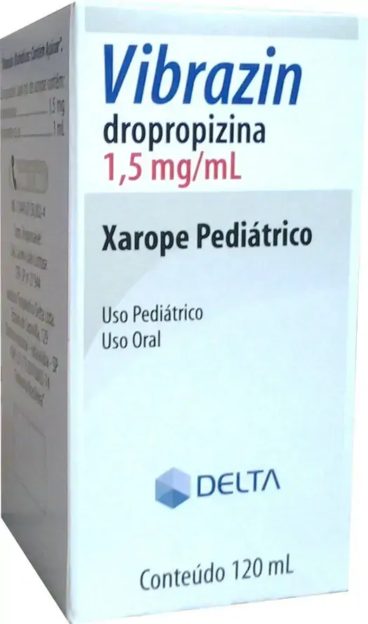 Vibrazin 1,5 Mg/ml Xarope Pediátrico Laboratórios Delta Similar