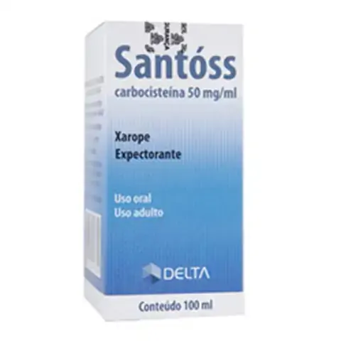 Santoss 50 Mg/ml Xarope Adulto Laboratórios Delta Similar