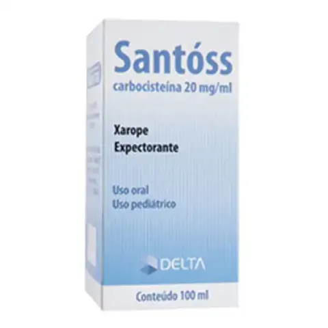 Santoss 20 Mg/ml Xarope Pediátrico Laboratórios Delta Similar