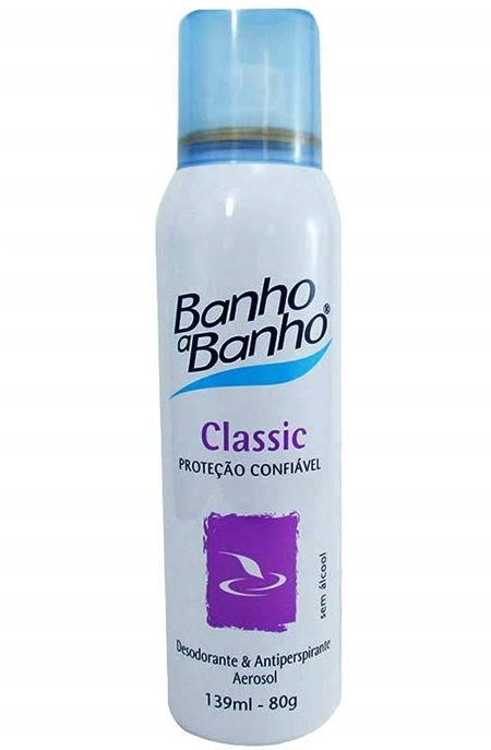 Desodorante Aerosol Classic 139g Banho A Banho