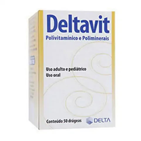 Deltavit 50 Drágeas 50 Drágeas Laboratórios Delta Similar