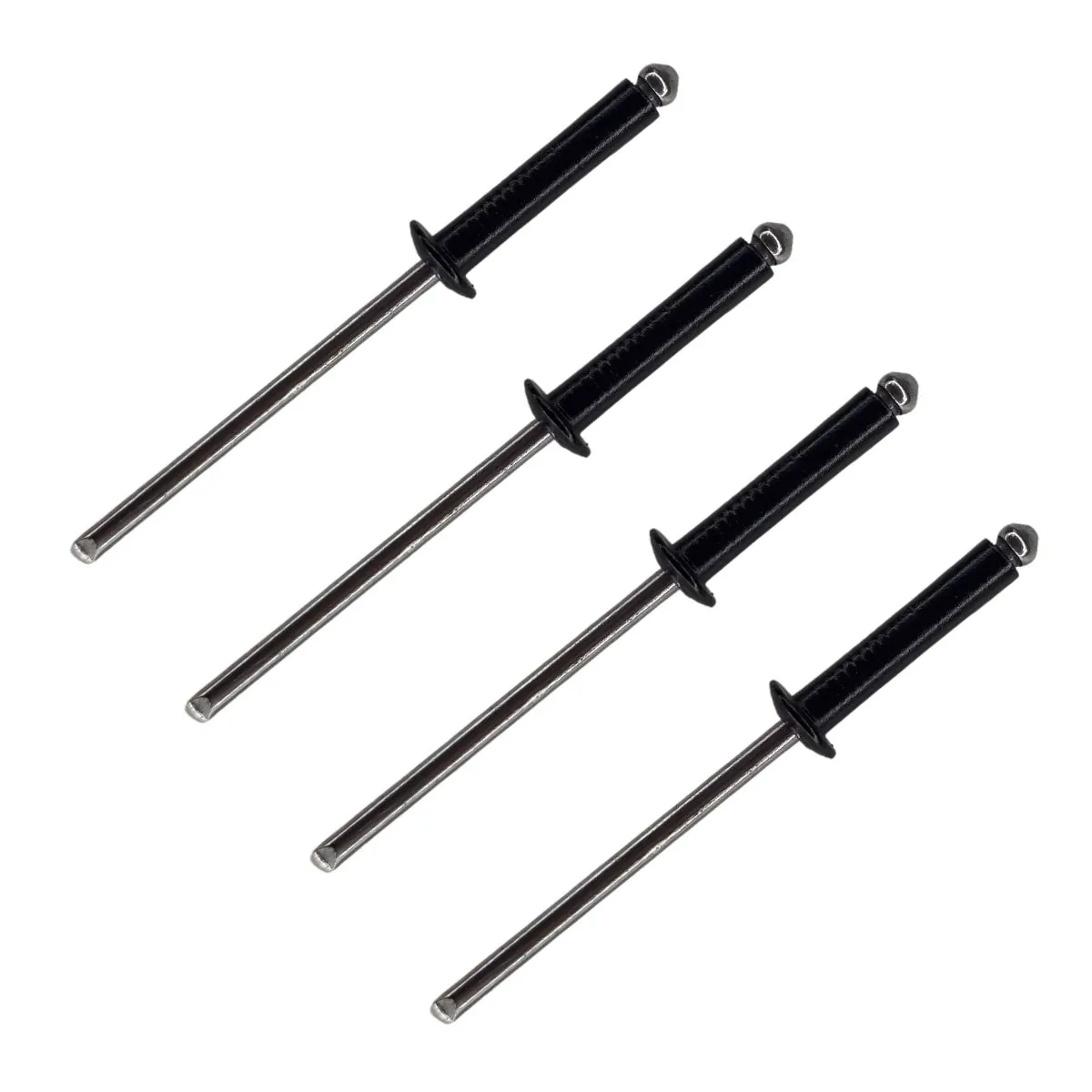 Rebite Pop De Repuxo De Alumínio Preto 316 3.2x16mm 100 Pçs