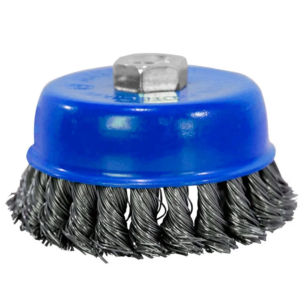 Escova Rotativa De Aço Para Lixadeira 100mm 4 Danmi®