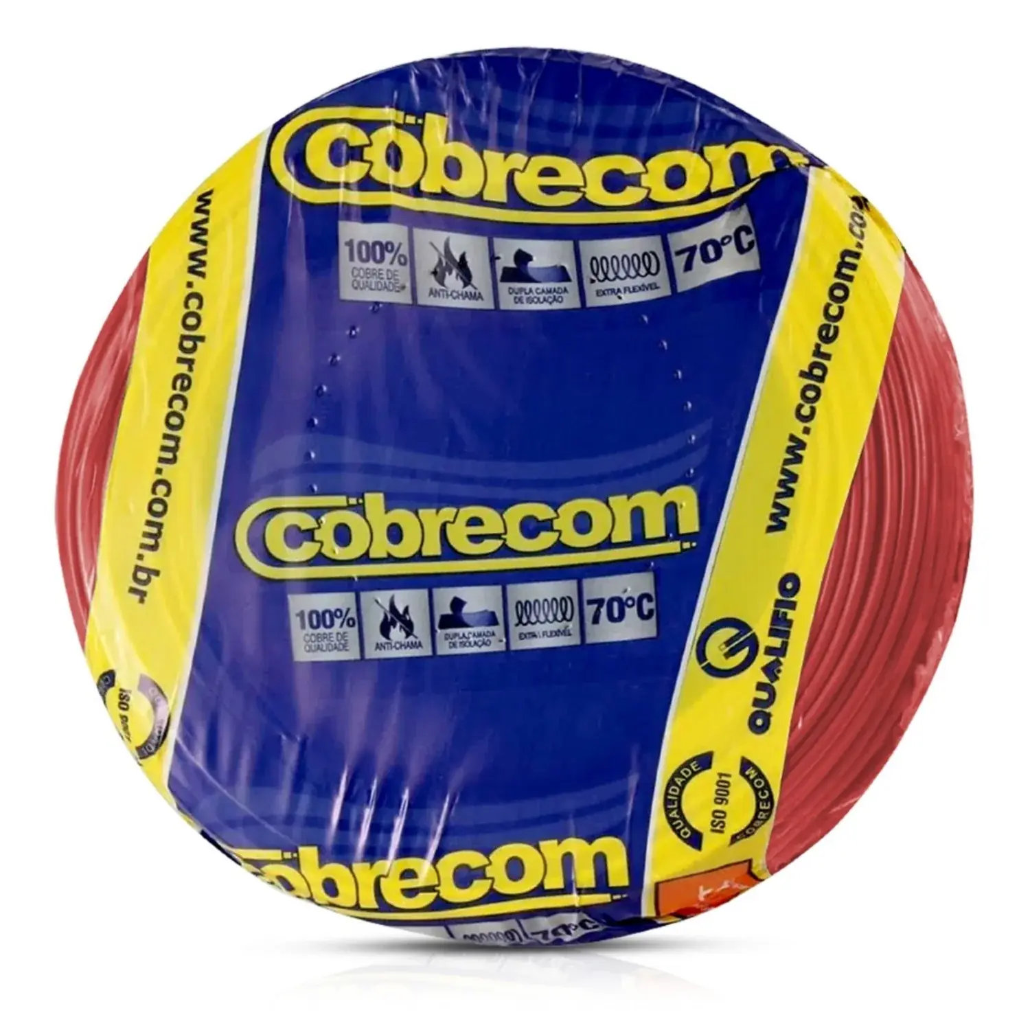 50 Metros Cabo Flexivel 1,5 Mm2 Vm Cobrecom