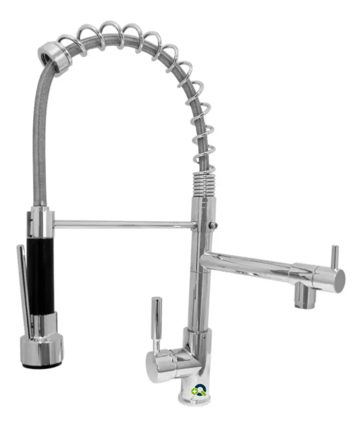 Torneira Cozinha gourmet Monocomando Misturador Spray quente fria cromado