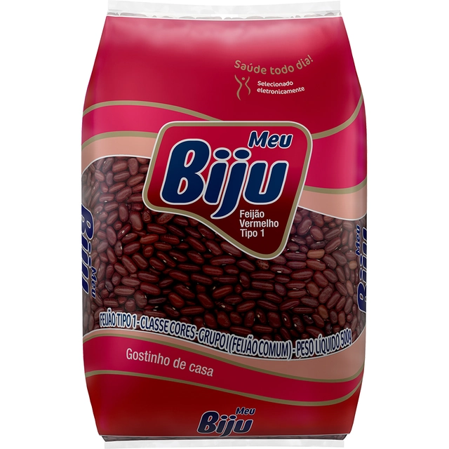 Feijão Vermelho Meu Biju Tipo 1 500g