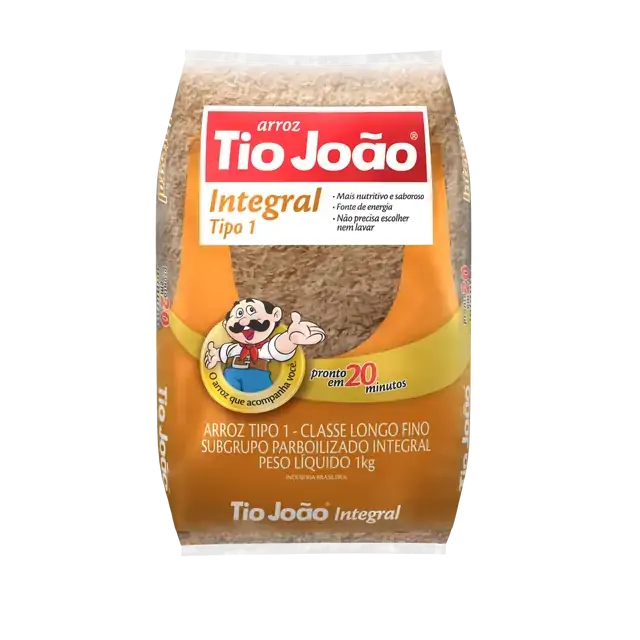 Arroz Integral Tio João Tipo 1 1kg