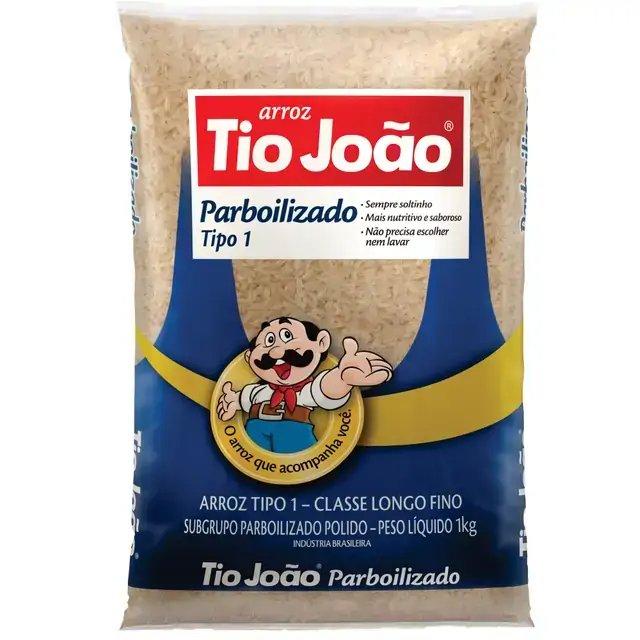 Arroz Parboilizado Tio João Tipo 1 1kg