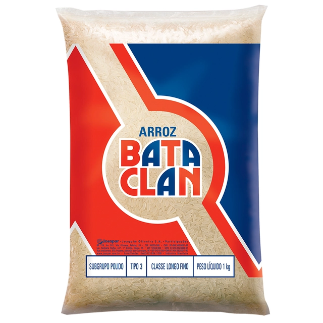 Arroz Bataclan Tipo 3 Classe Longo Fino 1kg