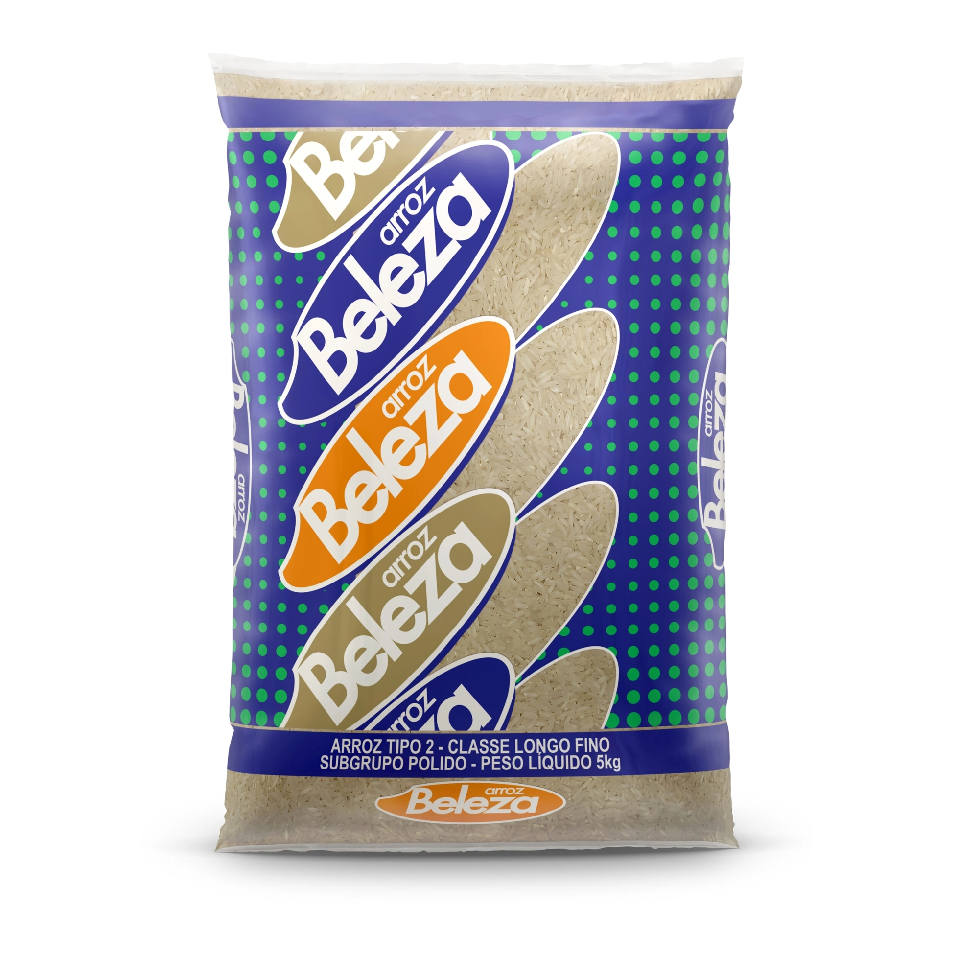 Arroz Beleza Tipo 2 Classe Longo Fino 5kg