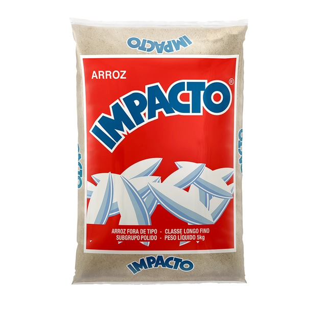 Arroz Impacto Fora De Tipo Classe Longo Fino 5kg
