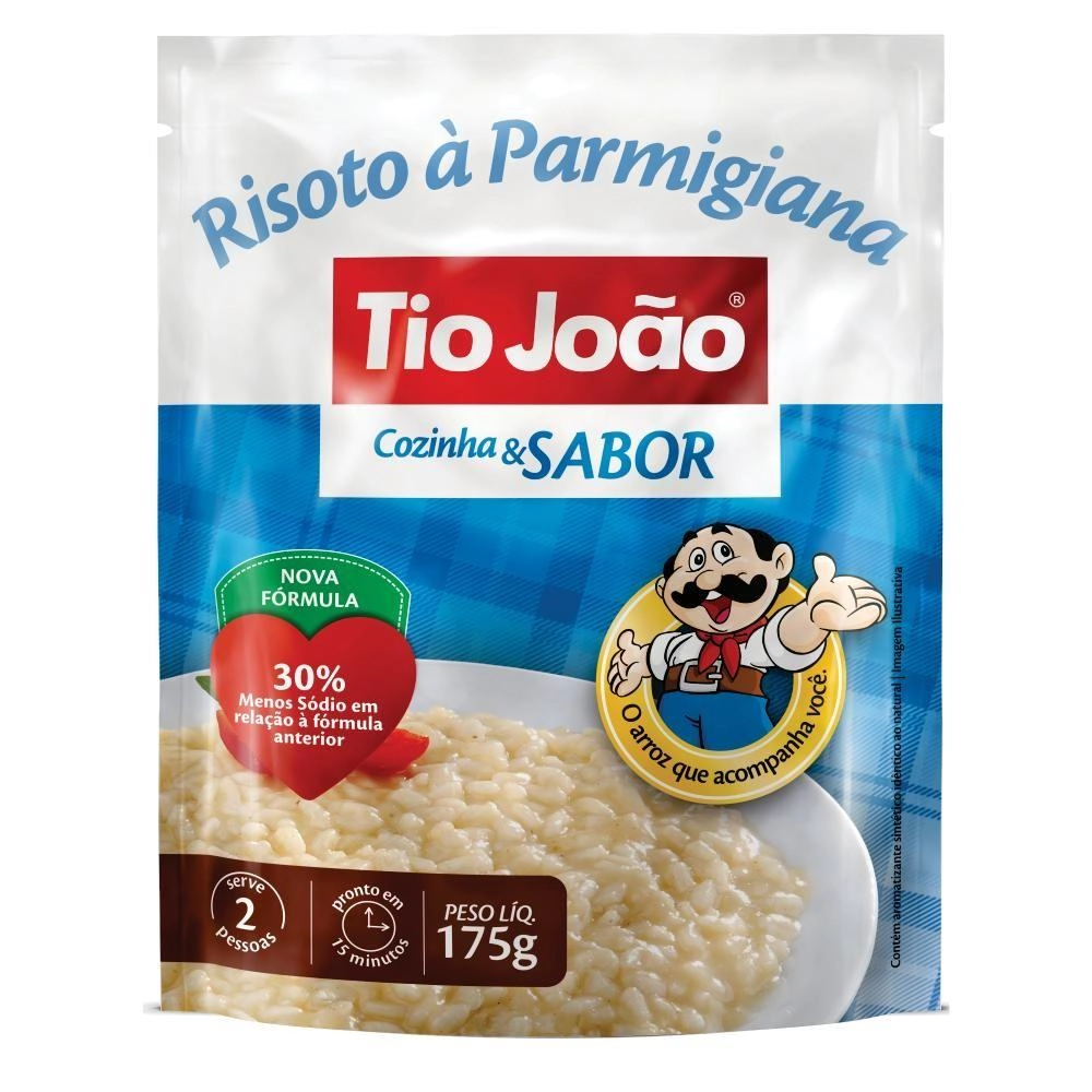 Arroz Risoto A Parmigiana Cozinha Sabor 175g
